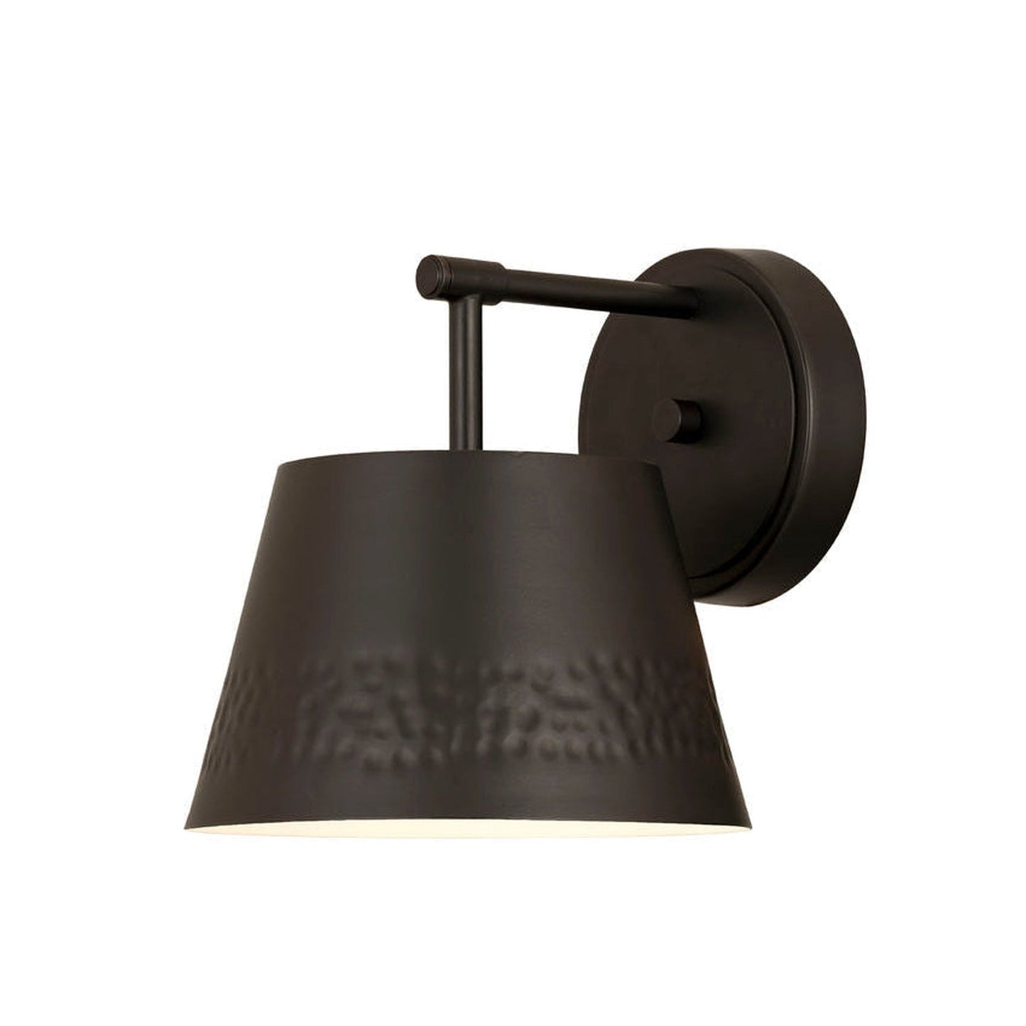 Z-Lite Maddox 8" 1-Light Matte Black Wall Sconce