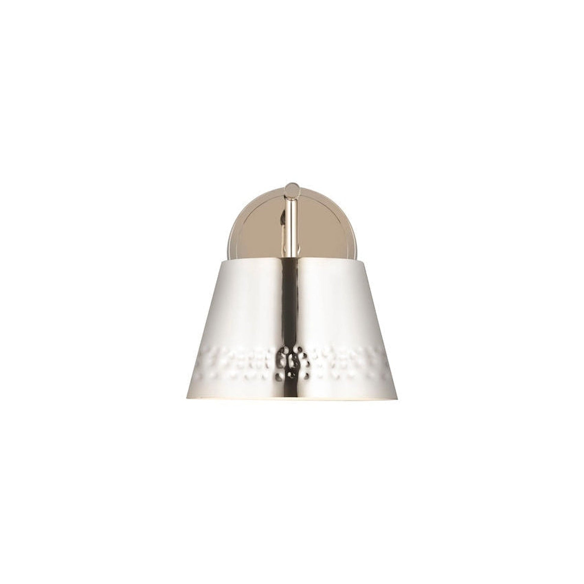 Z-Lite Maddox 8" 1-Light Polished Nickel Wall Sconce