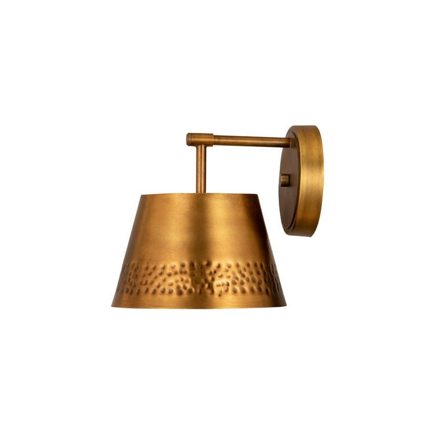 Z-Lite Maddox 8" 1-Light Rubbed Brass Wall Sconce