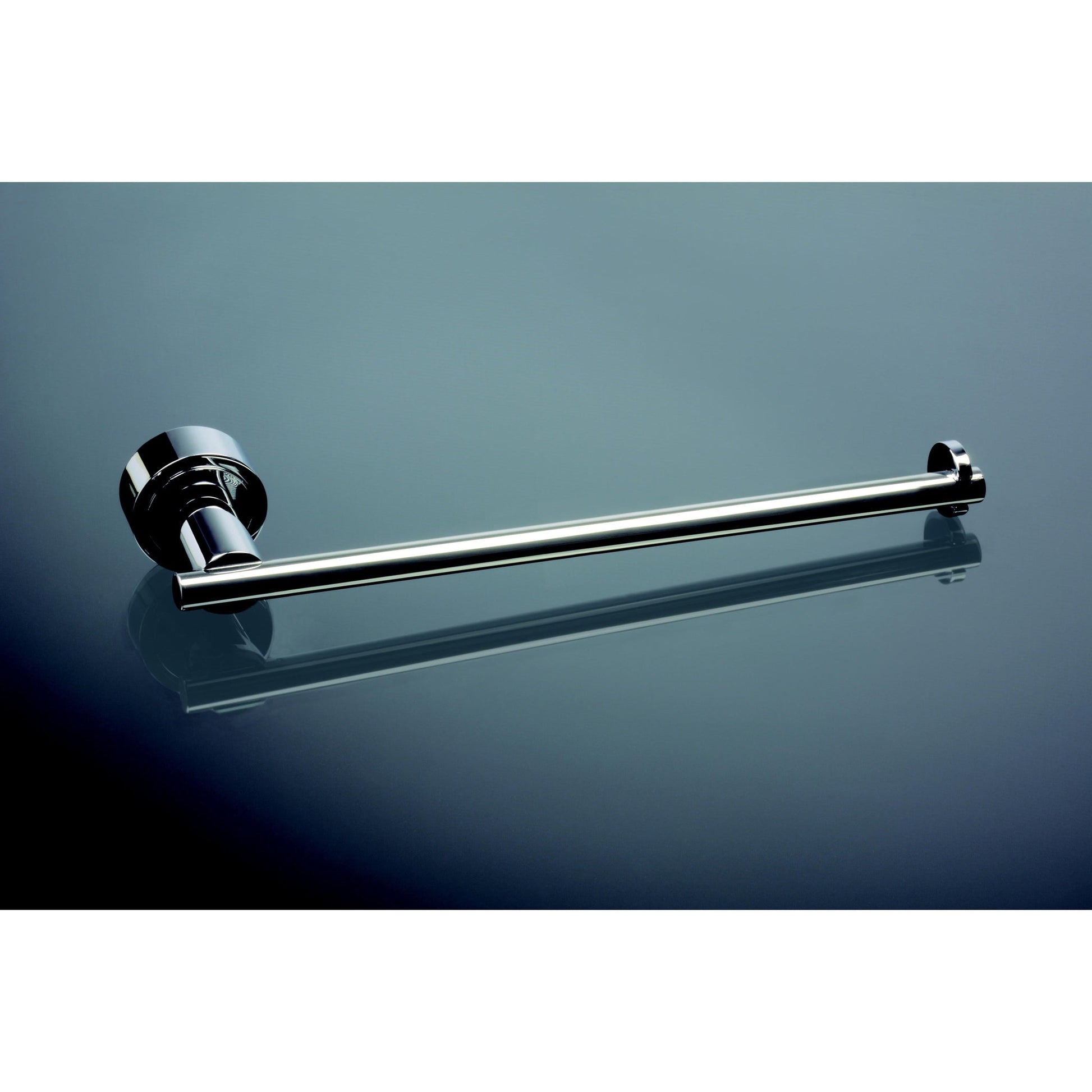 ZEN Design Anello 12" x 2" Chrome Wall-Mounted Towel Ring