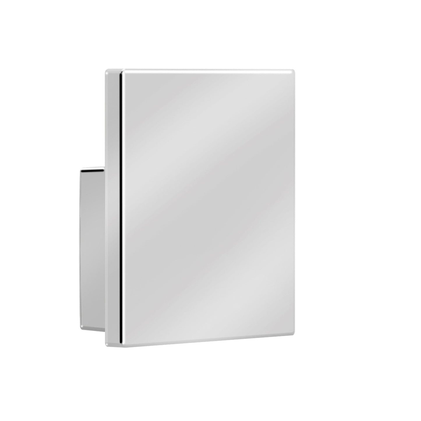 ZEN Design Be 2" x 2" Polished Chrome Wall-Mounted Hook