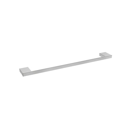 ZEN Design Be 24" Polished Chrome Wall-Mounted Towel Bar