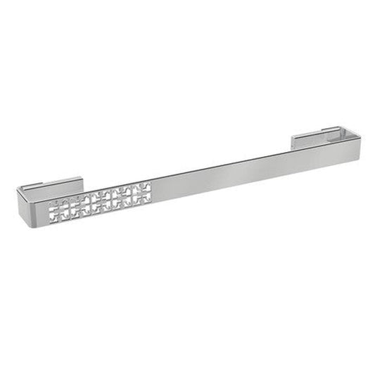 ZEN Design Zen By Zen 12" x 2" Polished Chrome Wall-Mounted Towel Bar