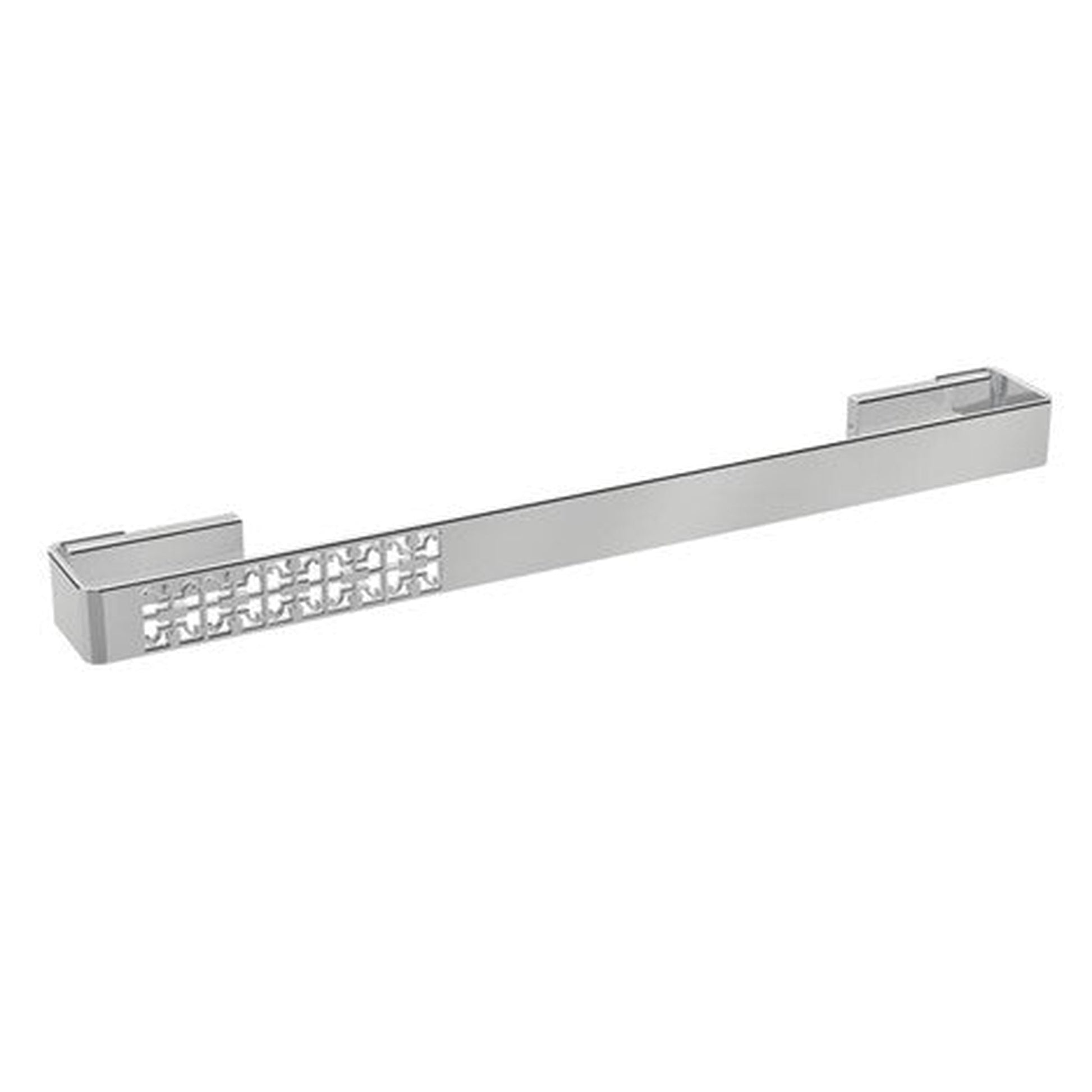 ZEN Design Zen By Zen 20" x 2" Polished Chrome Wall-Mounted Towel Bar