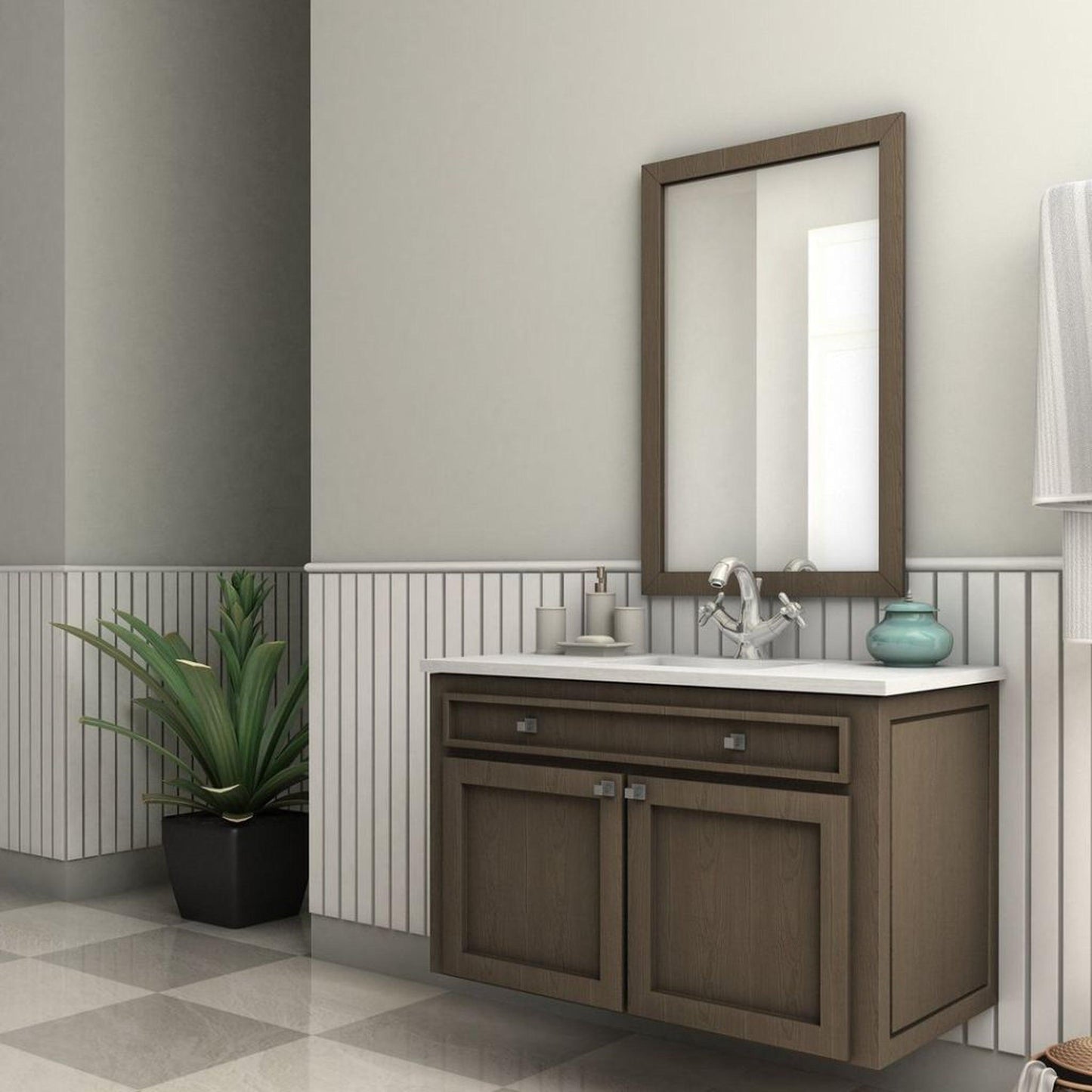 ZLINE Baldwin Centerset 1.5 GPM Chrome Bathroom Sink Faucet With Drain