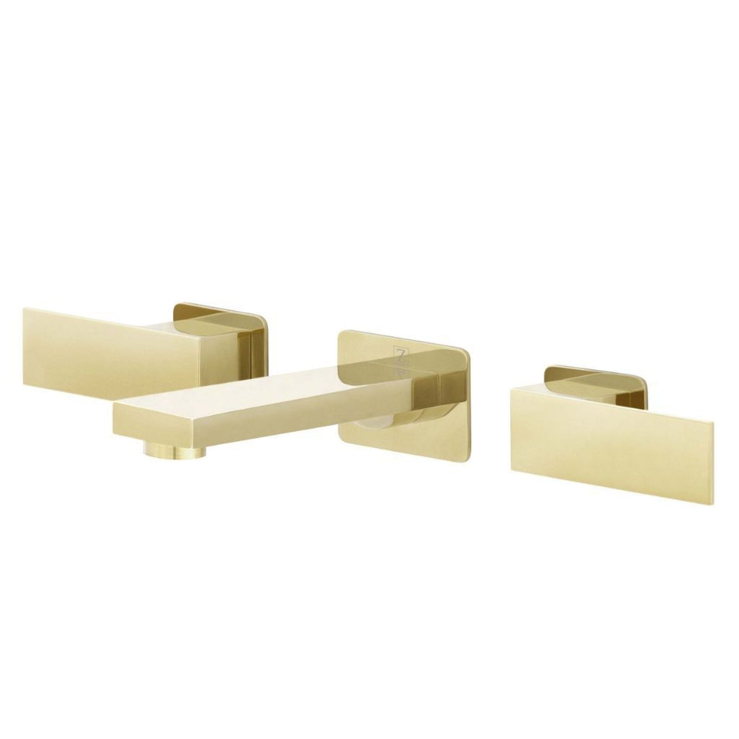 ZLINE Bliss Polished Gold Wall Mounted 1.5 Gpm Bathroom Faucet