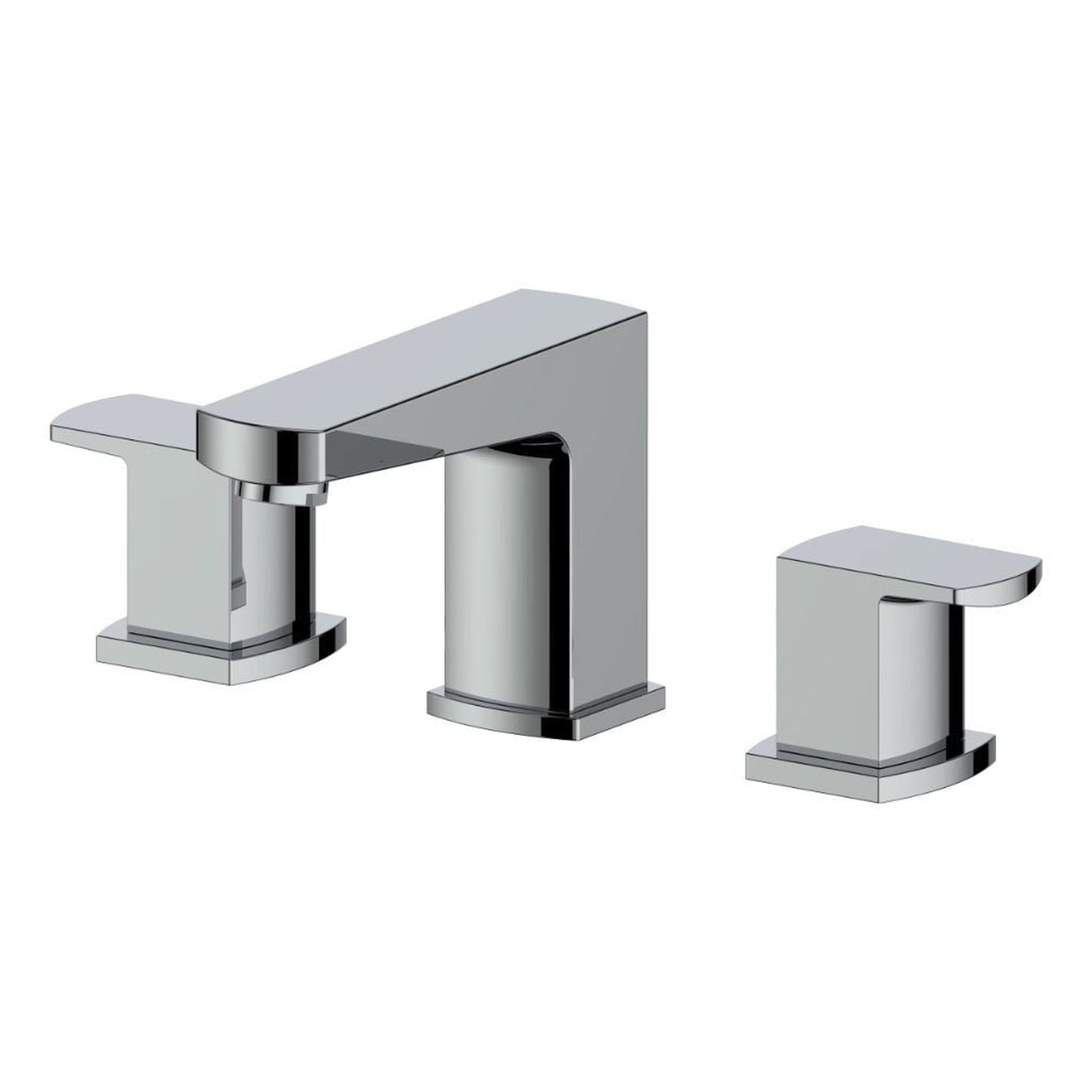 ZLINE Marlette Widespread 1.5 GPM Chrome Bathroom Faucet With Drain