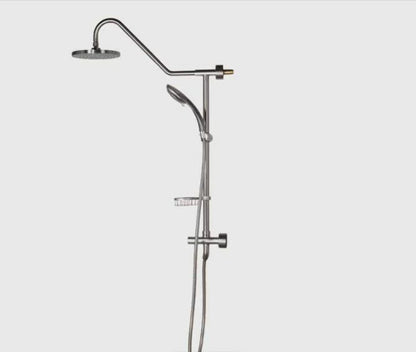 PULSE ShowerSpas Kauai III 1.8 GPM Rain Shower System in Oil Rubbed Bronze Finish 5-Function Hand Shower